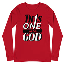 Load image into Gallery viewer, "This One is on God" Unisex Long Sleeve Tee
