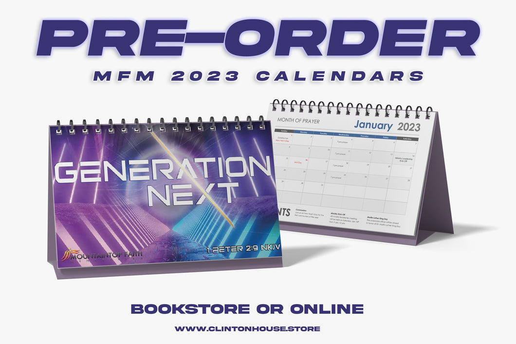 2023 MFM Calendar - PRE ORDER