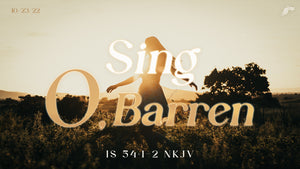 10/30/2022 "Sing, O barren" 9 AM Mp3